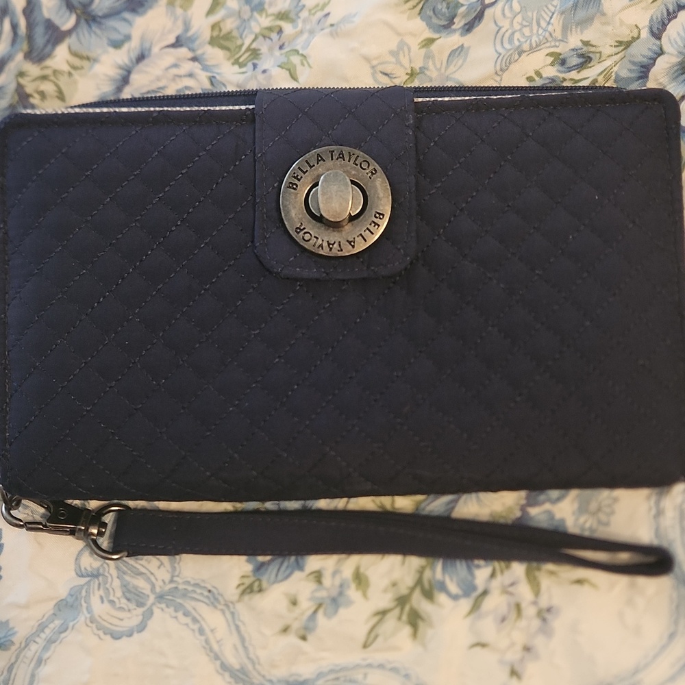 Navy Blue Bella Taylor Wallet.